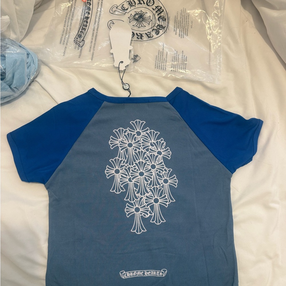 Chrome baby tee